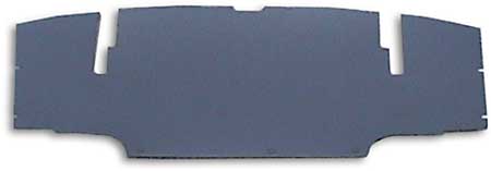 1961-1962 C1 Corvette Seat Divider by QuietRide Solutions - ABS Plastic Interior Panel with Heatshield Insulation
